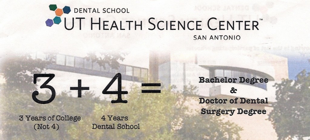 Early Acceptance Program for Dental School